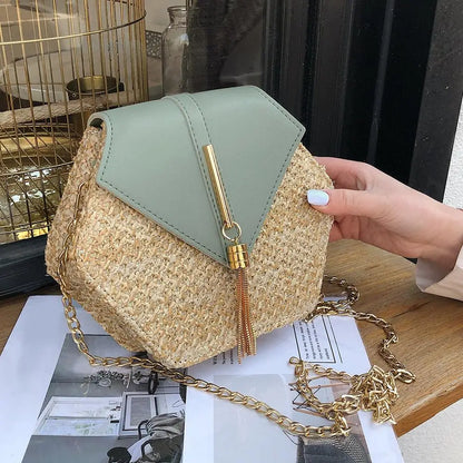 Cartera Pequeña Beige de Diseño Sofisticado