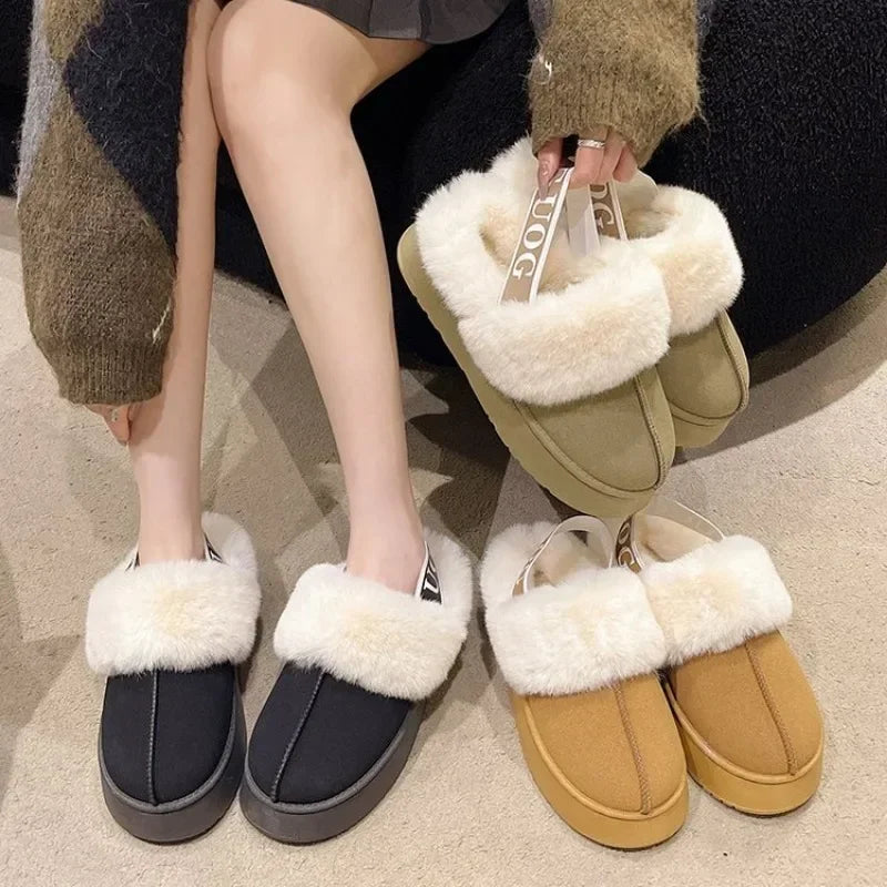 Cotton Slippers Flats Shoes